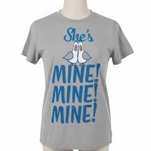 Disney Parks Finding Nemo Seagulls She's Mine! Mine! Mine! Gray Graphic T-Shirt